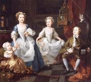 William Hogarth THe Graham Children Germany oil painting reproduction